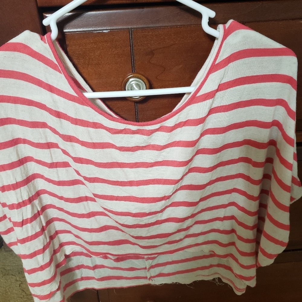Stripped crop top
